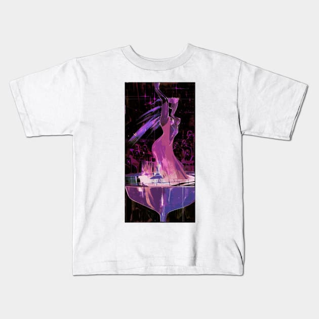 The Star (Cyberpunk Tarot) Kids T-Shirt by Joshessel